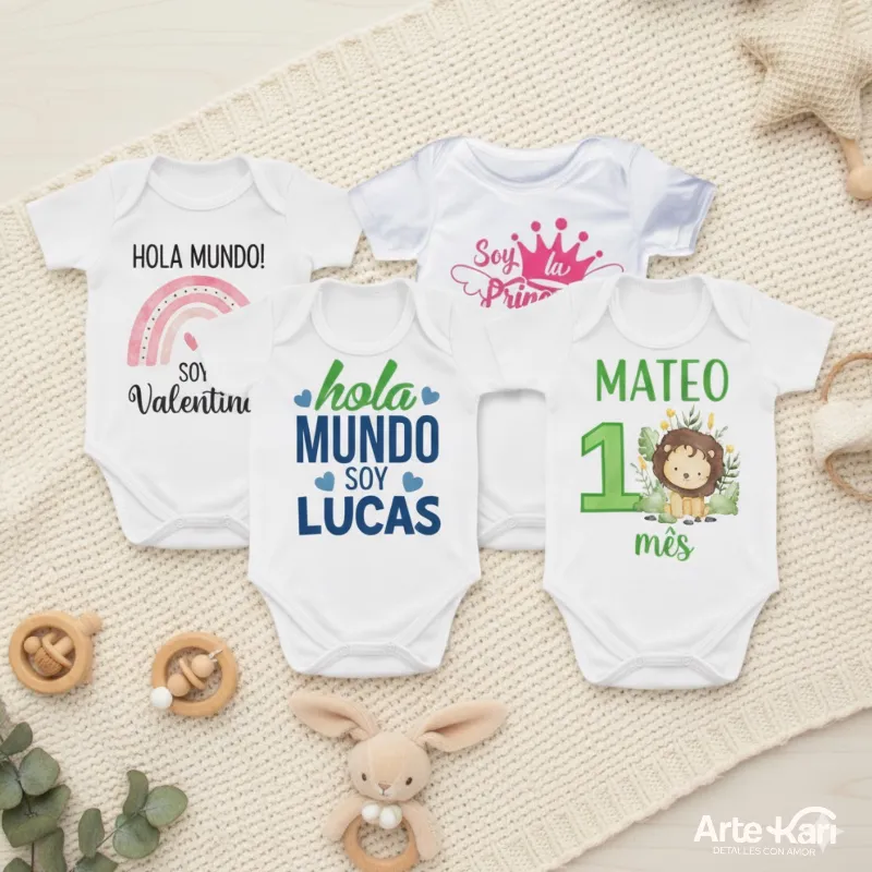 Bodys de bebé personalizados 👶🏻