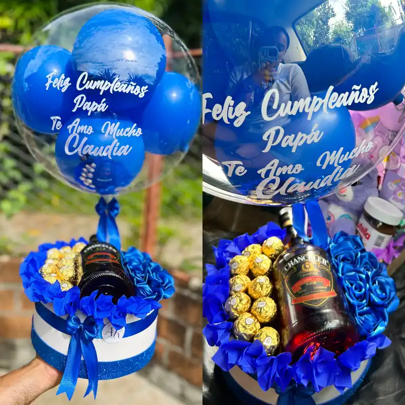 bouquet para caballeros👨🏻💙