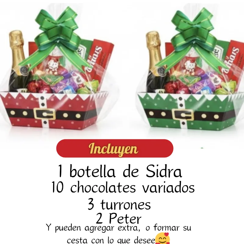 Cestas navideñas 🧺😁🎄