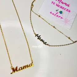 Collares y pulsera Mamá! 👩🏻