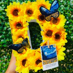 letras de girasoles 🌻 🥺