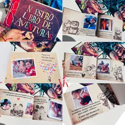 libro de aventuras inspirando en Up 🎈