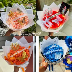 ramo de 20 rosas eternas 😍de foami