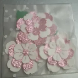 Adornos de flores  para cupcakes