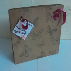 Bolsas de regalo de papel craf 