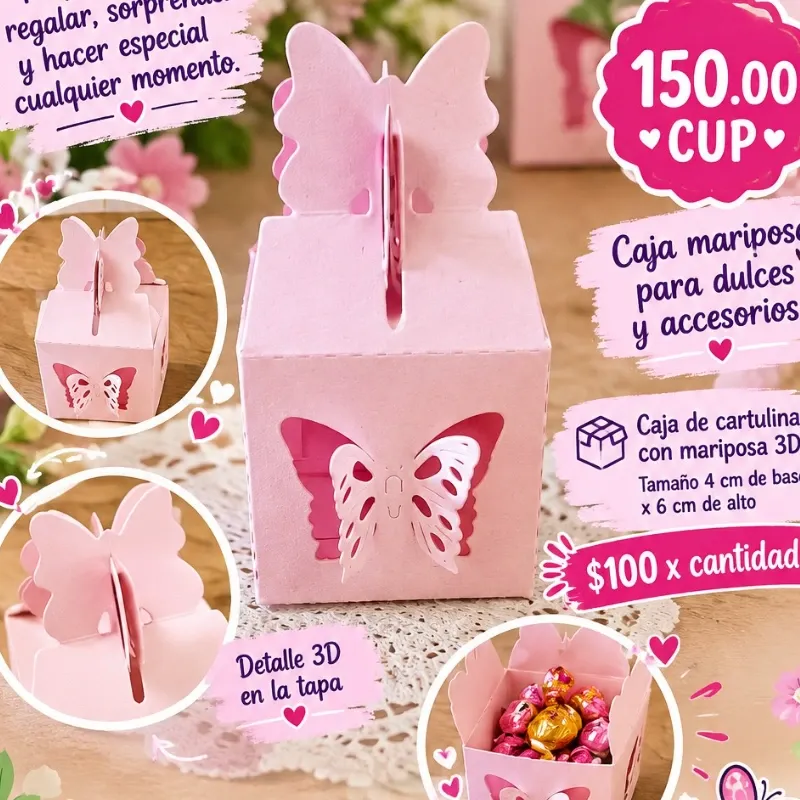 Caja para accesorios y dulces