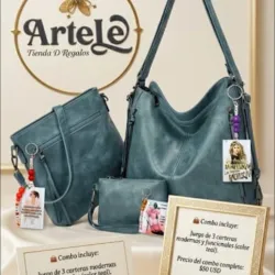 Combo de juego de cartera con accesorios de bisutería