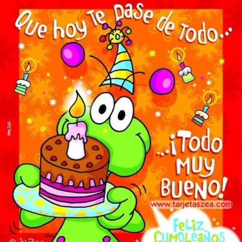 Postal Feliz cumpleaños