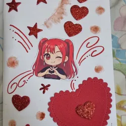 Libreta decorada de Mira
