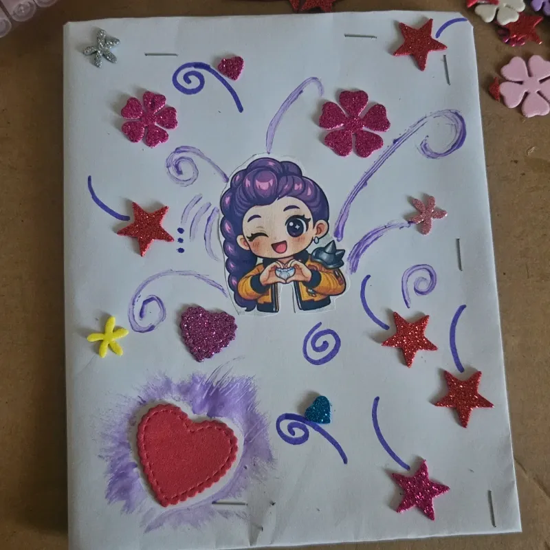 Libreta decorada de Rumy