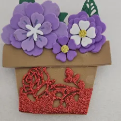 Maceta de flores