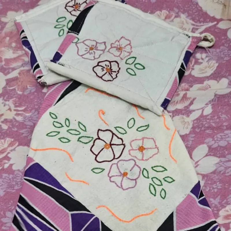 Paños de cocina bordados