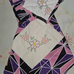 Paños de cocina bordados.