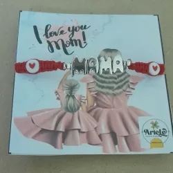 Pulsera con dije mamá