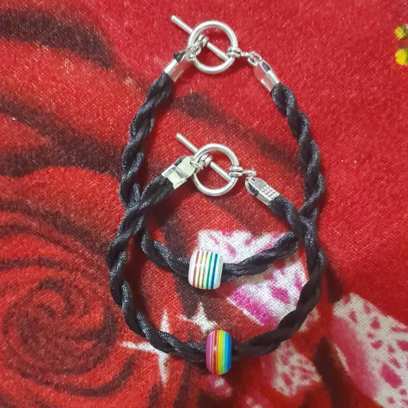 Pulsera para hombre multicolor     