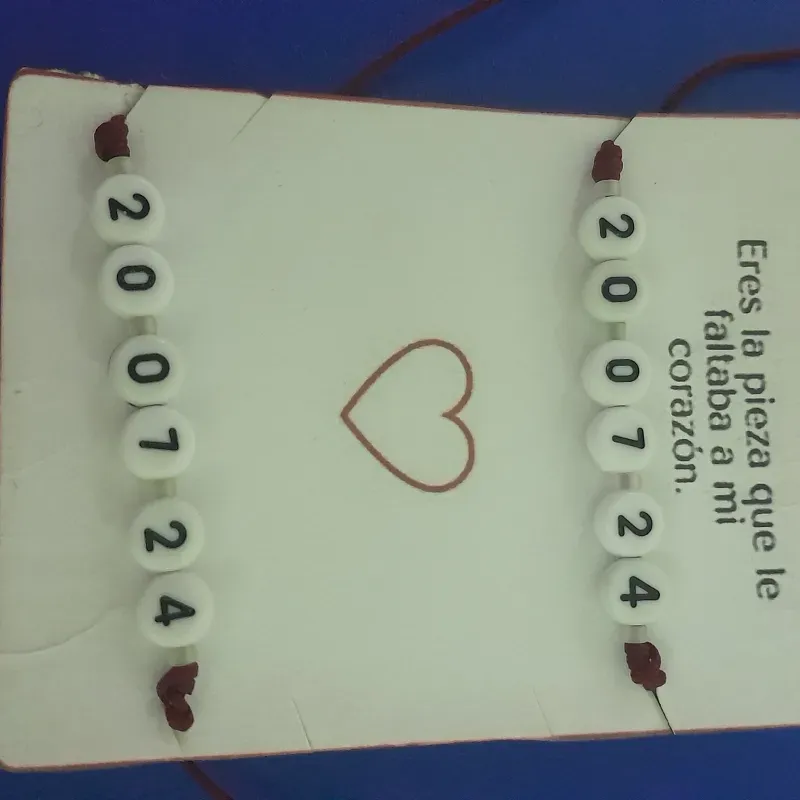 Pulseras de fecha 