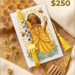 Pulseras de santería personalizada oshun