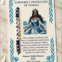 Pulseras de santería yemaya