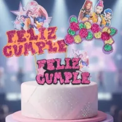 Topper temático guerrera k pop