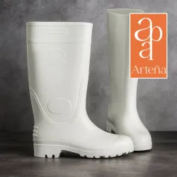 Botas Blancas de Silicona