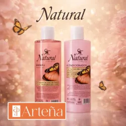 CHAMPU Y ACONDICIONADOR NATURAL PROTEINA DE SEDA