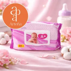 Toallitas Húmedas A+ 80 PCS Soft Cotton