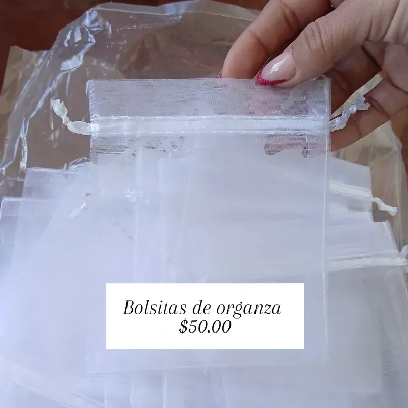 Bolsitas de organza 