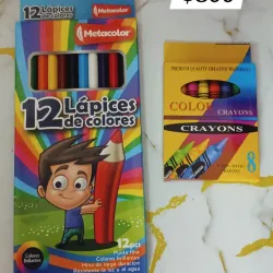 Caja de lápices de colores