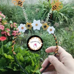 Cintillos de abejitas 