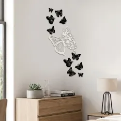 Decoración en blanco y negro