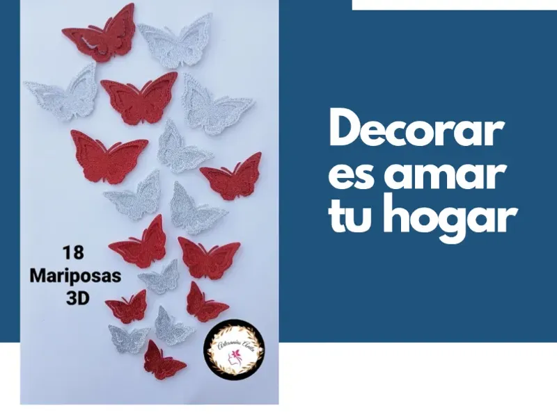 Decoraciones en foami para habitaciones y espacios de negocio. 