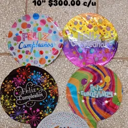 Globos de feliz cumpleaños