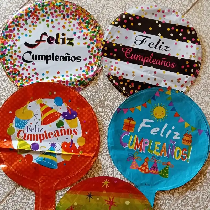 Globos de Feliz Cumpleaños 