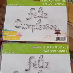 Globos de feliz cumpleaños 