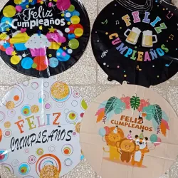 Globos de feliz cumpleaños ✨️