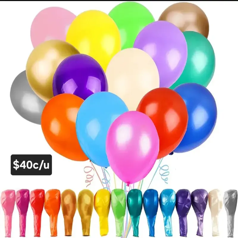 Globos de látex 