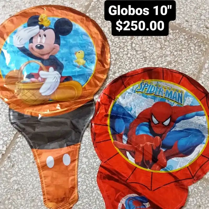 Globos temáticos 