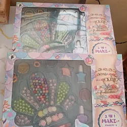 Kit de bisutería y maquillaje