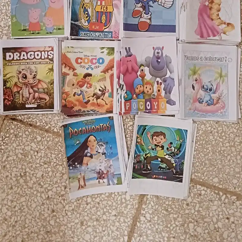 Libros de colorear 