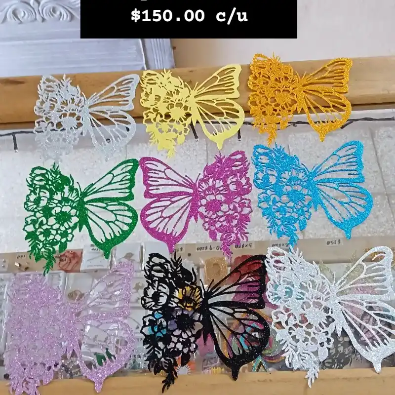 Mariposas de foami 