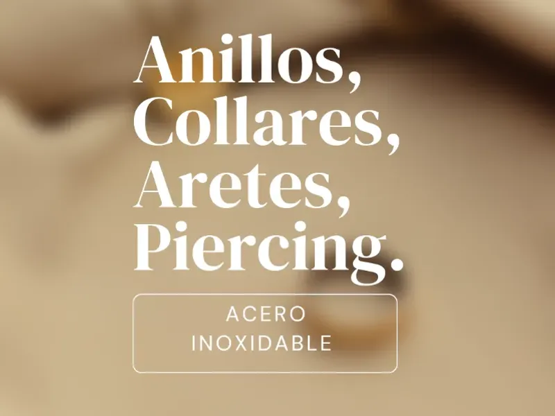 Prendas de acero inoxidable 