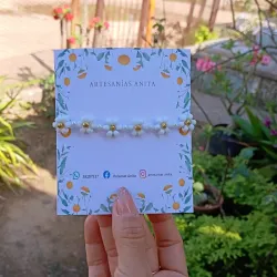 Pulsera de margarita