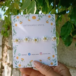 Pulseras de margaritas