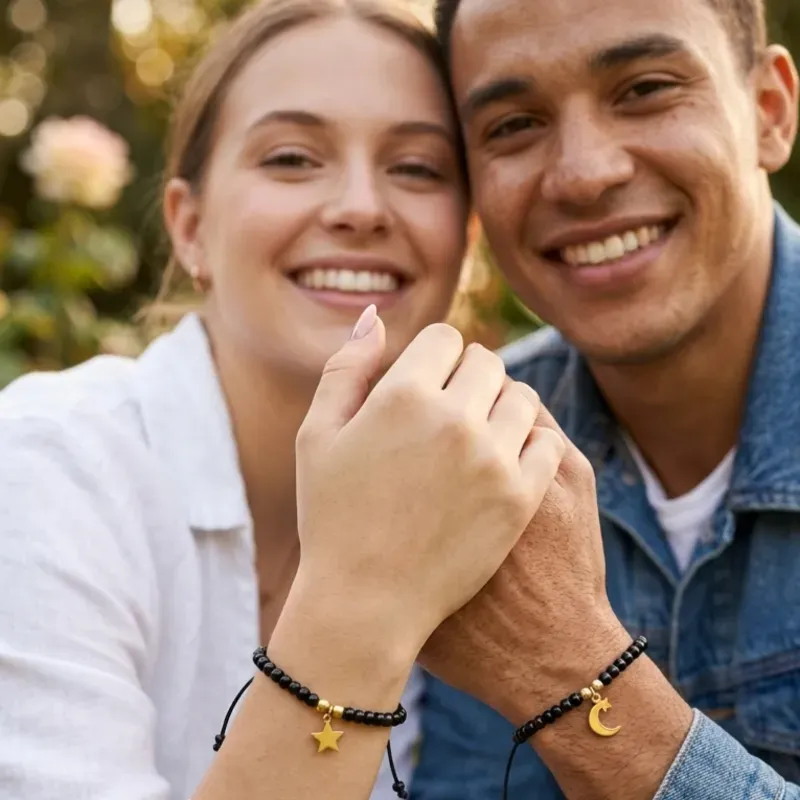 Pulseras en pareja