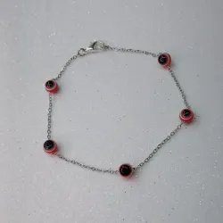 Pulseritas y tobilleras con ojito turco 