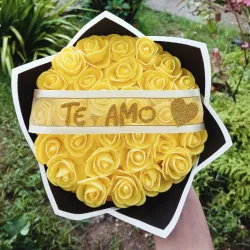 Ramo de rosas amarillas 💛
