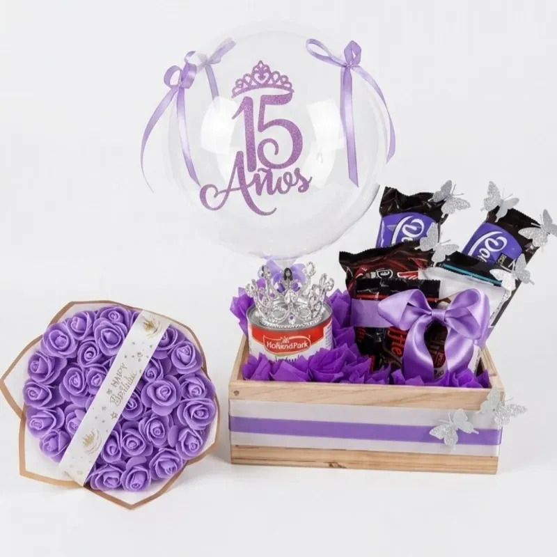 Ramo de rosas moradas 💜