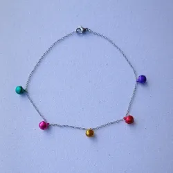 Tobillera con cascabeles 