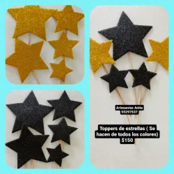 Toppers de estrellas 