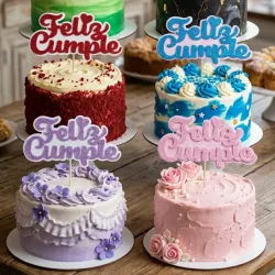 Toppers de Feliz cumple